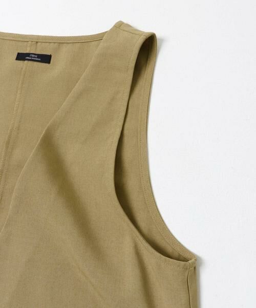 URBAN RESEARCH ITEMS / アーバンリサーチ アイテムズ ワンピース | 『イージーケア/接触冷感/UVカット』SMOOTH LINEN TOUCH ジャンスカ | 詳細2
