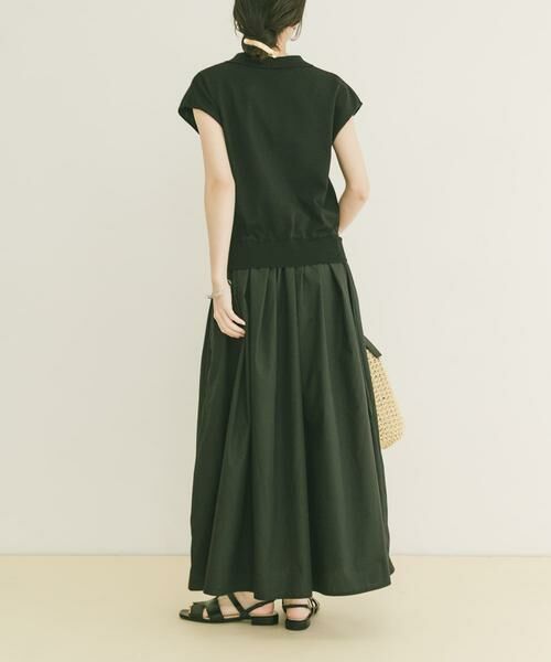 URBAN RESEARCH ITEMS / アーバンリサーチ アイテムズ ワンピース | 『洗濯可』ポロニットドッキングワンピース | 詳細20
