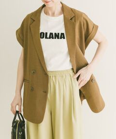 URBAN RESEARCH ITEMS / アーバンリサーチ アイテムズ ベスト | 『洗濯可』SMOOTH LINEN TOUCH ジレ