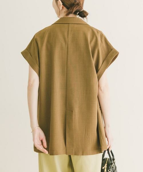 URBAN RESEARCH ITEMS / アーバンリサーチ アイテムズ ベスト | 『洗濯可』SMOOTH LINEN TOUCH ジレ | 詳細2