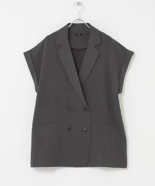 URBAN RESEARCH ITEMS / アーバンリサーチ アイテムズ ベスト | 『洗濯可』SMOOTH LINEN TOUCH ジレ | 詳細13