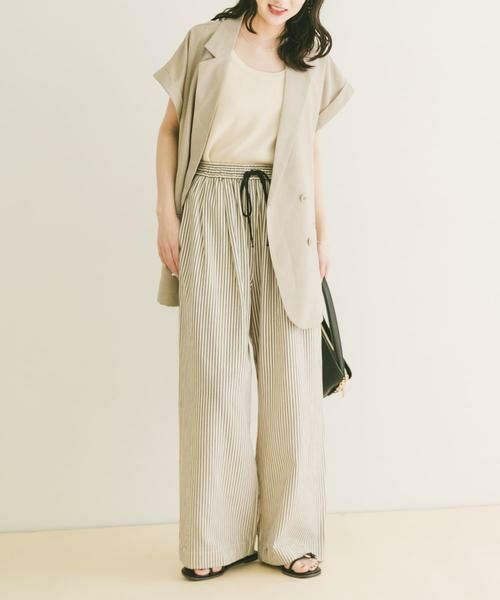 URBAN RESEARCH ITEMS / アーバンリサーチ アイテムズ ベスト | 『洗濯可』SMOOTH LINEN TOUCH ジレ | 詳細21