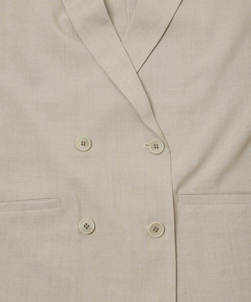 URBAN RESEARCH ITEMS / アーバンリサーチ アイテムズ ベスト | 『洗濯可』SMOOTH LINEN TOUCH ジレ | 詳細24