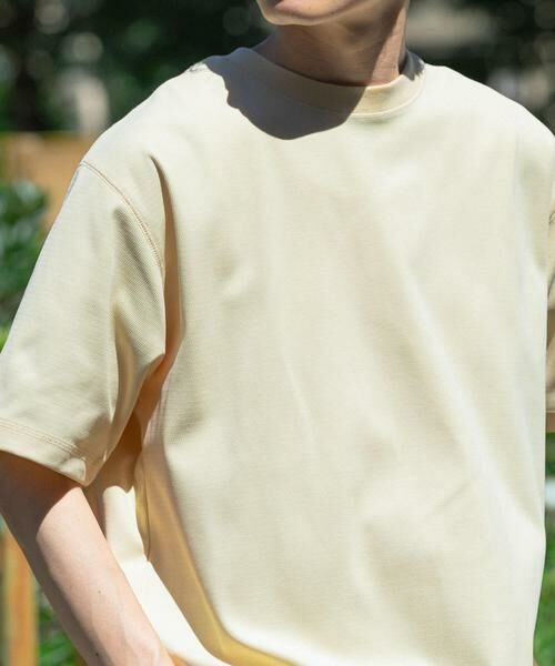 URBAN RESEARCH ITEMS / アーバンリサーチ アイテムズ Tシャツ | 『吸水速乾/毛玉防止/UVカット』PERFECTEX ハニカム クルーネックTシャツ | 詳細1