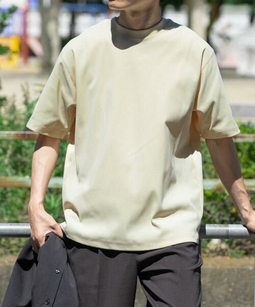 URBAN RESEARCH ITEMS / アーバンリサーチ アイテムズ Tシャツ | 『吸水速乾/毛玉防止/UVカット』PERFECTEX ハニカム クルーネックTシャツ | 詳細3