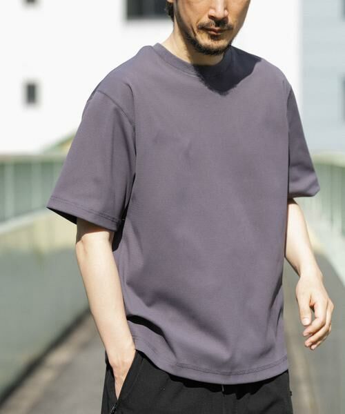 URBAN RESEARCH ITEMS / アーバンリサーチ アイテムズ Tシャツ | 『吸水速乾/毛玉防止/UVカット』PERFECTEX ハニカム クルーネックTシャツ | 詳細12