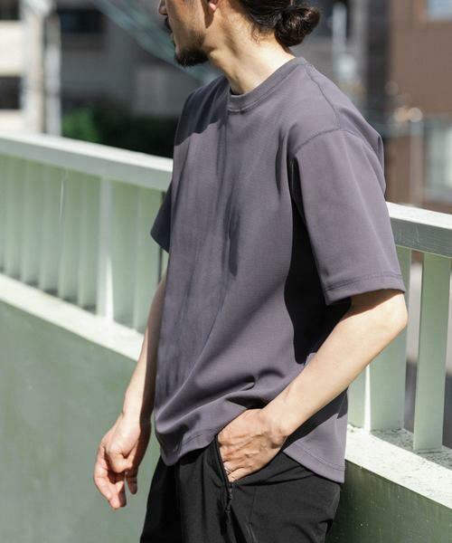 URBAN RESEARCH ITEMS / アーバンリサーチ アイテムズ Tシャツ | 『吸水速乾/毛玉防止/UVカット』PERFECTEX ハニカム クルーネックTシャツ | 詳細13