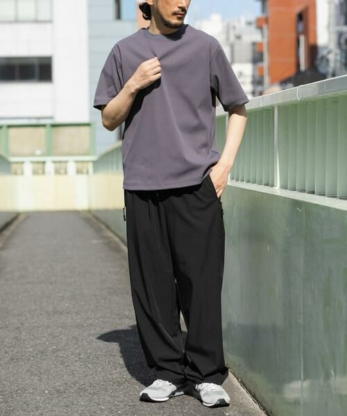 URBAN RESEARCH ITEMS / アーバンリサーチ アイテムズ Tシャツ | 『吸水速乾/毛玉防止/UVカット』PERFECTEX ハニカム クルーネックTシャツ | 詳細16