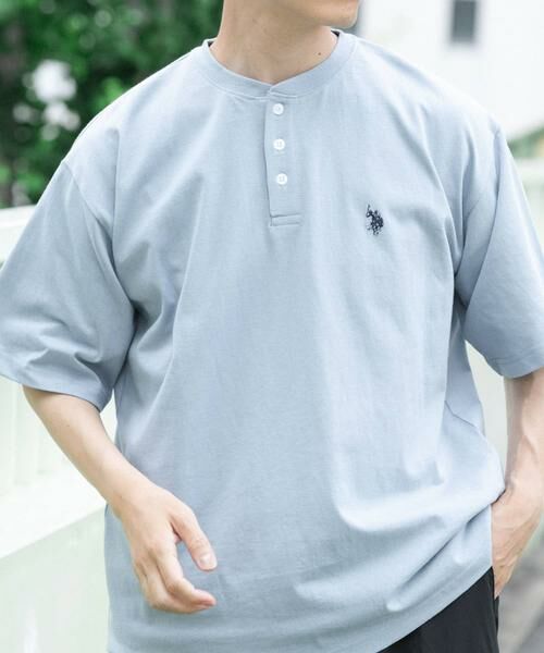 URBAN RESEARCH ITEMS / アーバンリサーチ アイテムズ Tシャツ | U.S. POLO ASSN　天竺ヘンリーTシャツ | 詳細2