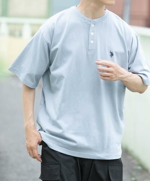 URBAN RESEARCH ITEMS / アーバンリサーチ アイテムズ Tシャツ | U.S. POLO ASSN　天竺ヘンリーTシャツ | 詳細4