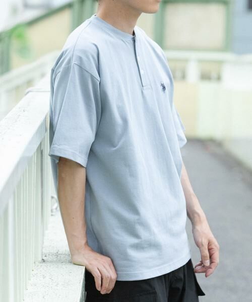 URBAN RESEARCH ITEMS / アーバンリサーチ アイテムズ Tシャツ | U.S. POLO ASSN　天竺ヘンリーTシャツ | 詳細5