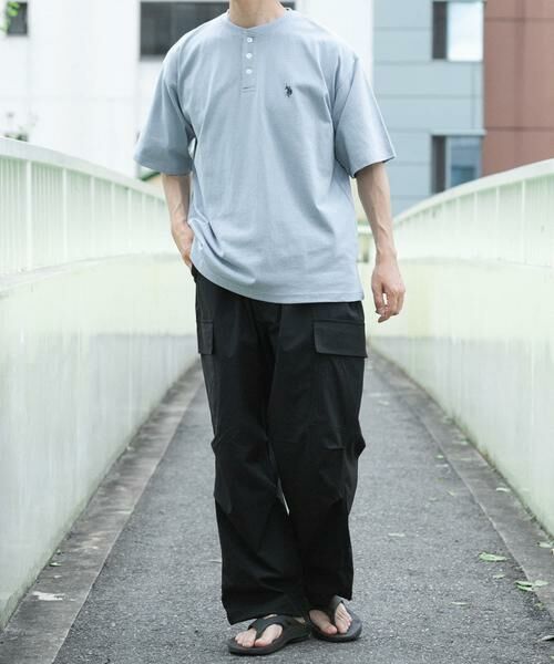 URBAN RESEARCH ITEMS / アーバンリサーチ アイテムズ Tシャツ | U.S. POLO ASSN　天竺ヘンリーTシャツ | 詳細6