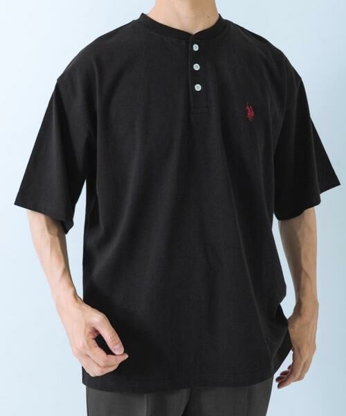 URBAN RESEARCH ITEMS / アーバンリサーチ アイテムズ Tシャツ | U.S. POLO ASSN　天竺ヘンリーTシャツ | 詳細15