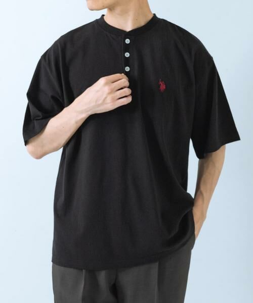 URBAN RESEARCH ITEMS / アーバンリサーチ アイテムズ Tシャツ | U.S. POLO ASSN　天竺ヘンリーTシャツ | 詳細19
