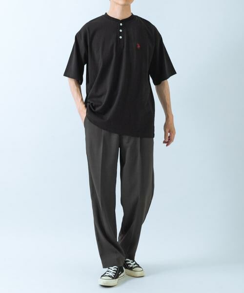 URBAN RESEARCH ITEMS / アーバンリサーチ アイテムズ Tシャツ | U.S. POLO ASSN　天竺ヘンリーTシャツ | 詳細20