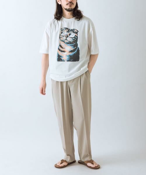 URBAN RESEARCH ITEMS / アーバンリサーチ アイテムズ Tシャツ | 『接触冷感/吸水速乾/UVカット』ANIMAL IN SHADES プリントTシャツ | 詳細6