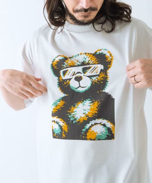 URBAN RESEARCH ITEMS / アーバンリサーチ アイテムズ Tシャツ | 『接触冷感/吸水速乾/UVカット』ANIMAL IN SHADES プリントTシャツ | 詳細10
