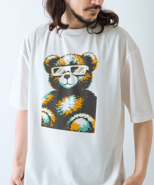 URBAN RESEARCH ITEMS / アーバンリサーチ アイテムズ Tシャツ | 『接触冷感/吸水速乾/UVカット』ANIMAL IN SHADES プリントTシャツ | 詳細11