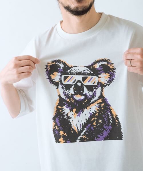 URBAN RESEARCH ITEMS / アーバンリサーチ アイテムズ Tシャツ | 『接触冷感/吸水速乾/UVカット』ANIMAL IN SHADES プリントTシャツ | 詳細17