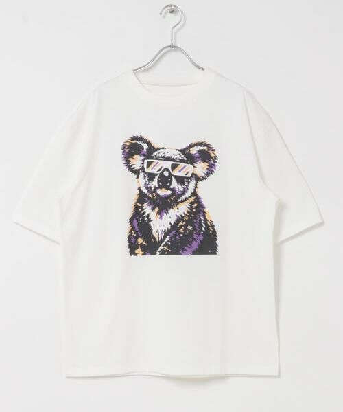 URBAN RESEARCH ITEMS / アーバンリサーチ アイテムズ Tシャツ | 『接触冷感/吸水速乾/UVカット』ANIMAL IN SHADES プリントTシャツ | 詳細20