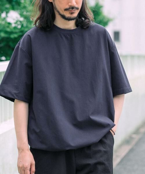 URBAN RESEARCH ITEMS / アーバンリサーチ アイテムズ Tシャツ | 『接触冷感/速乾/イージーケア』WINDY MESH ジップポケットTシャツ | 詳細3