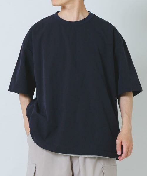 URBAN RESEARCH ITEMS / アーバンリサーチ アイテムズ Tシャツ | 『接触冷感/速乾/イージーケア』WINDY MESH ジップポケットTシャツ | 詳細5