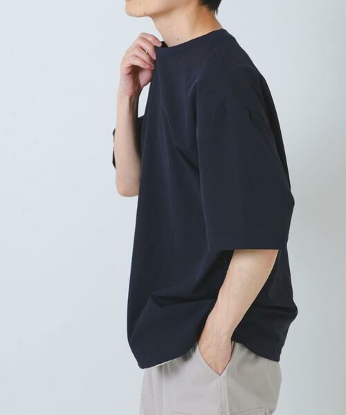 URBAN RESEARCH ITEMS / アーバンリサーチ アイテムズ Tシャツ | 『接触冷感/速乾/イージーケア』WINDY MESH ジップポケットTシャツ | 詳細9
