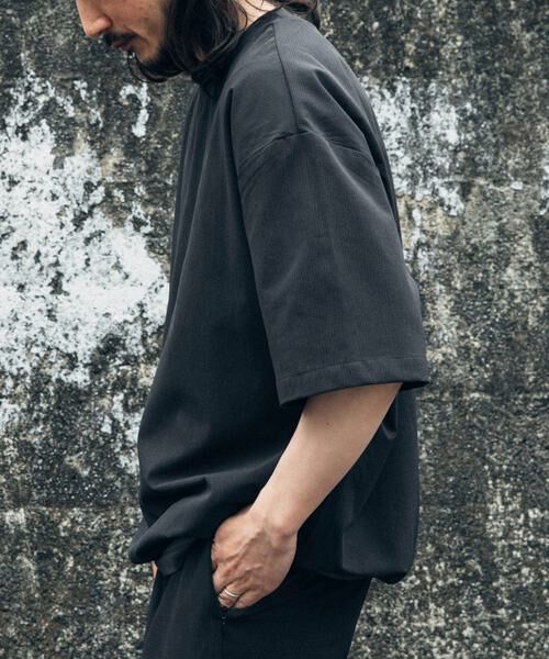 URBAN RESEARCH ITEMS / アーバンリサーチ アイテムズ Tシャツ | 『接触冷感/速乾/イージーケア』WINDY MESH ジップポケットTシャツ | 詳細20