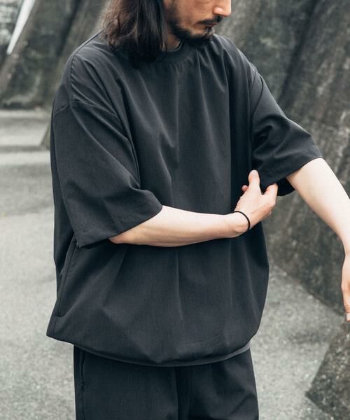 URBAN RESEARCH ITEMS / アーバンリサーチ アイテムズ Tシャツ | 『接触冷感/速乾/イージーケア』WINDY MESH ジップポケットTシャツ | 詳細22