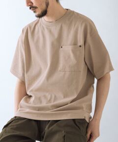URBAN RESEARCH ITEMS / アーバンリサーチ アイテムズ Tシャツ | 接触冷感 ツイル ポケット Tシャツ