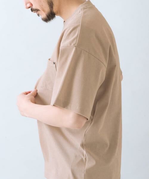 URBAN RESEARCH ITEMS / アーバンリサーチ アイテムズ Tシャツ | 接触冷感 ツイル ポケット Tシャツ | 詳細7