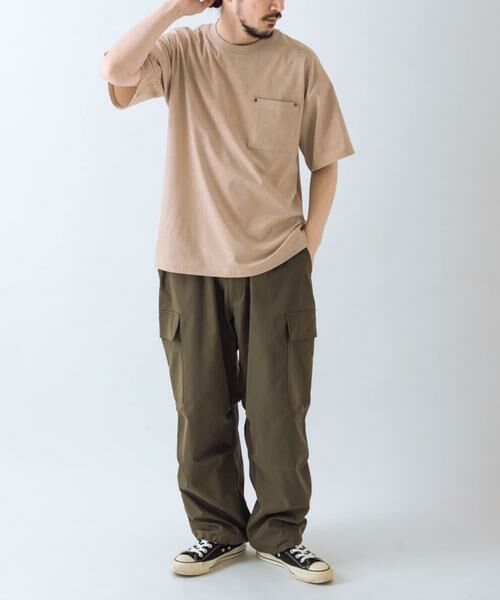 URBAN RESEARCH ITEMS / アーバンリサーチ アイテムズ Tシャツ | 接触冷感 ツイル ポケット Tシャツ | 詳細10