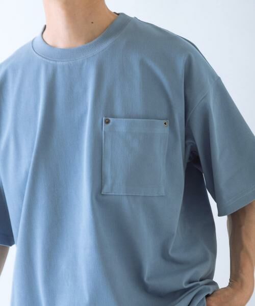 URBAN RESEARCH ITEMS / アーバンリサーチ アイテムズ Tシャツ | 接触冷感 ツイル ポケット Tシャツ | 詳細13