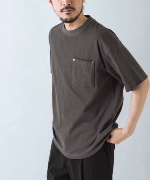 URBAN RESEARCH ITEMS / アーバンリサーチ アイテムズ Tシャツ | 接触冷感 ツイル ポケット Tシャツ | 詳細24