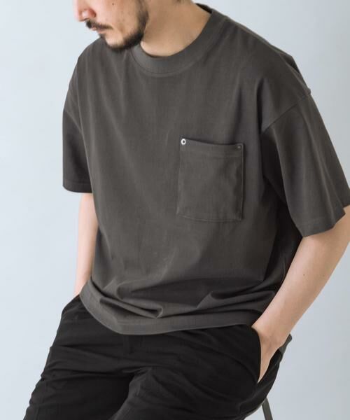 URBAN RESEARCH ITEMS / アーバンリサーチ アイテムズ Tシャツ | 接触冷感 ツイル ポケット Tシャツ | 詳細25