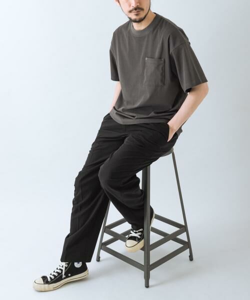 URBAN RESEARCH ITEMS / アーバンリサーチ アイテムズ Tシャツ | 接触冷感 ツイル ポケット Tシャツ | 詳細26