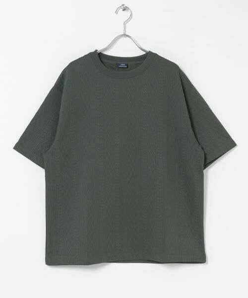 URBAN RESEARCH ITEMS / アーバンリサーチ アイテムズ Tシャツ | 冷感+速乾 ジャカード Tシャツ | 詳細7