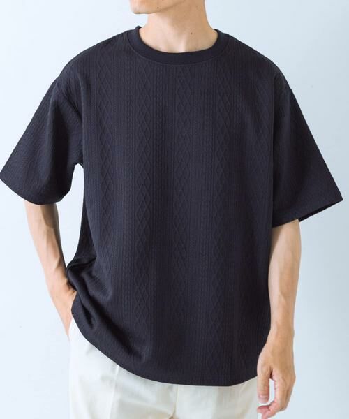 URBAN RESEARCH ITEMS / アーバンリサーチ アイテムズ Tシャツ | 冷感+速乾 ジャカード Tシャツ | 詳細11