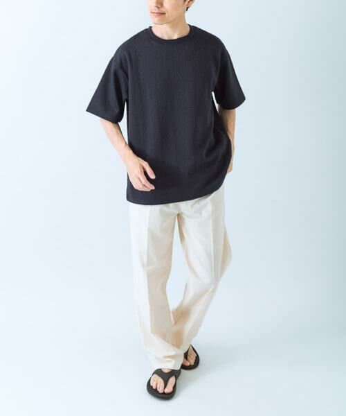 URBAN RESEARCH ITEMS / アーバンリサーチ アイテムズ Tシャツ | 冷感+速乾 ジャカード Tシャツ | 詳細14