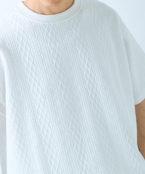 URBAN RESEARCH ITEMS / アーバンリサーチ アイテムズ Tシャツ | 冷感+速乾 ジャカード Tシャツ | 詳細23