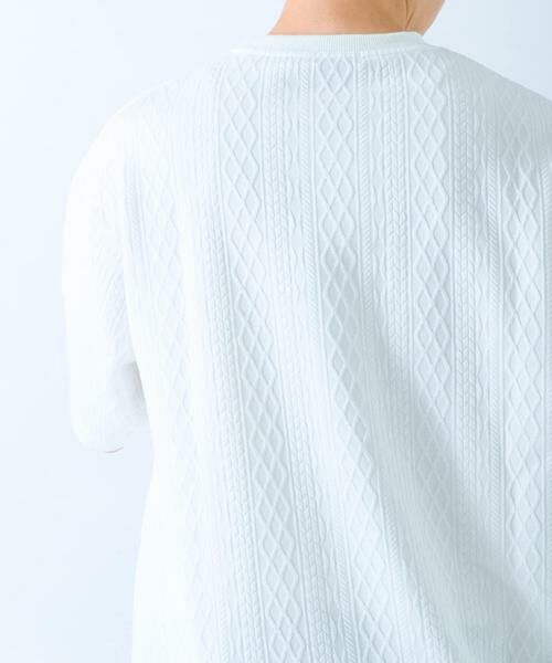 URBAN RESEARCH ITEMS / アーバンリサーチ アイテムズ Tシャツ | 冷感+速乾 ジャカード Tシャツ | 詳細24
