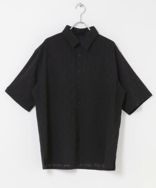 URBAN RESEARCH ITEMS / アーバンリサーチ アイテムズ シャツ・ブラウス | ジオメレース レギュラーカラー 半袖シャツ | 詳細21