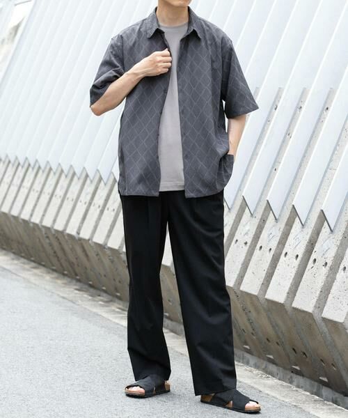 URBAN RESEARCH ITEMS / アーバンリサーチ アイテムズ シャツ・ブラウス | ジオメレース レギュラーカラー 半袖シャツ | 詳細27