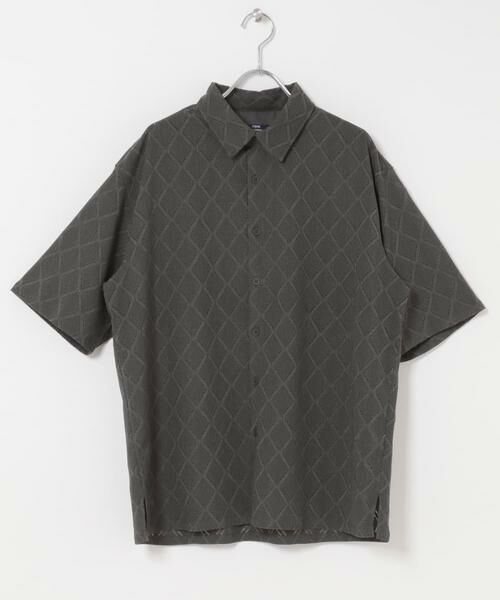 URBAN RESEARCH ITEMS / アーバンリサーチ アイテムズ シャツ・ブラウス | ジオメレース レギュラーカラー 半袖シャツ | 詳細30