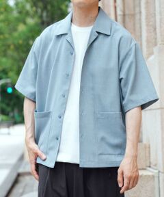 URBAN RESEARCH ITEMS / アーバンリサーチ アイテムズ シャツ・ブラウス | 『吸水速乾/イージーケア』リネンブレンド高機能半袖コーチシャツ