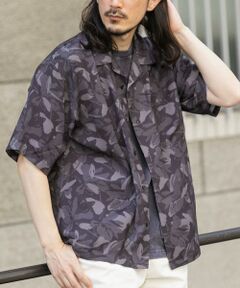 URBAN RESEARCH ITEMS / アーバンリサーチ アイテムズ シャツ・ブラウス | ボタニカルプリント OPカラー 半袖シャツ
