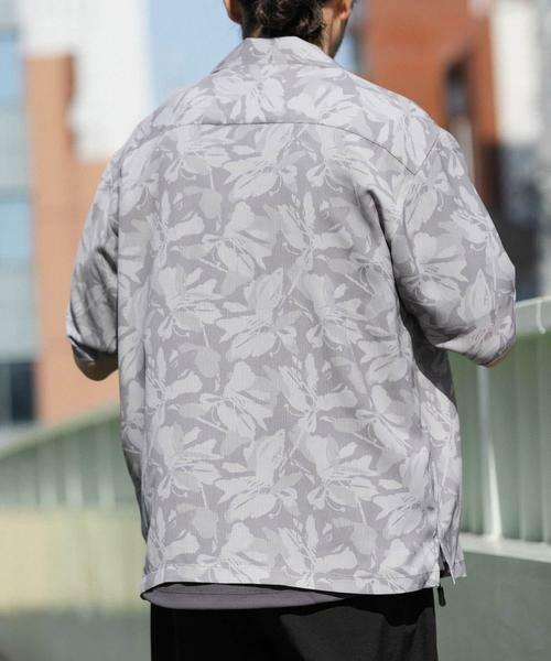 URBAN RESEARCH ITEMS / アーバンリサーチ アイテムズ シャツ・ブラウス | ボタニカルプリント OPカラー 半袖シャツ | 詳細25