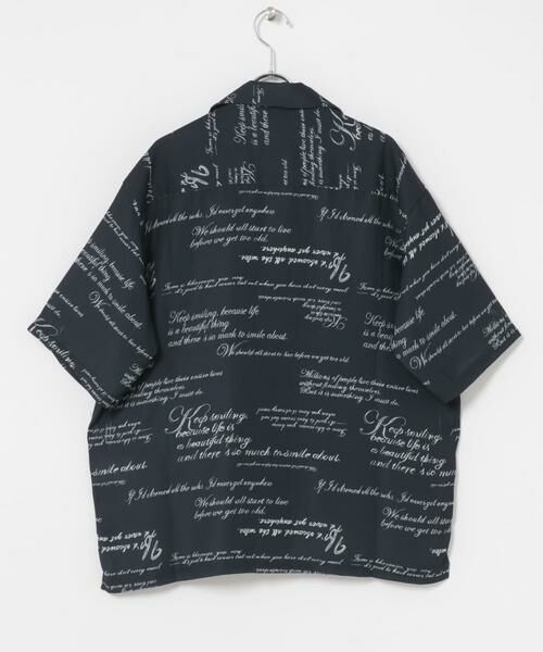 URBAN RESEARCH ITEMS / アーバンリサーチ アイテムズ シャツ・ブラウス | メッセージプリント OPカラー 半袖シャツ | 詳細21