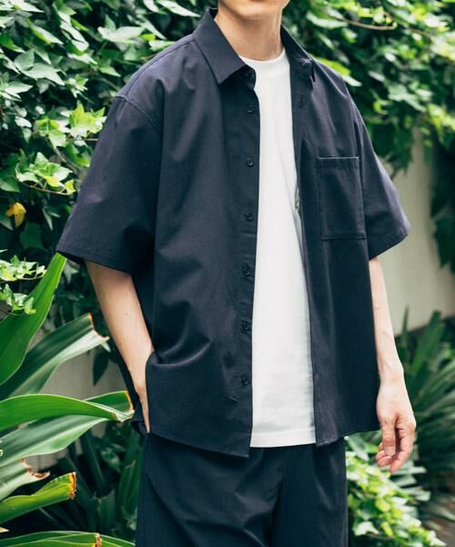 URBAN RESEARCH ITEMS / アーバンリサーチ アイテムズ シャツ・ブラウス | 『接触冷感/速乾/イージーケア』WINDY MESH ショートスリーブ シャツ | 詳細10
