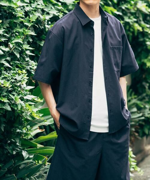 URBAN RESEARCH ITEMS / アーバンリサーチ アイテムズ シャツ・ブラウス | 『接触冷感/速乾/イージーケア』WINDY MESH ショートスリーブ シャツ | 詳細12
